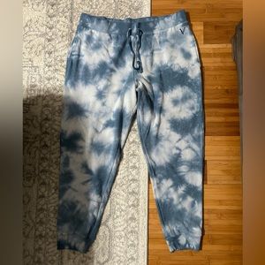 Victoria's Secret Blue Tie-Dye Joggers
